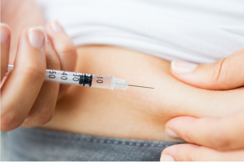 Injecting semaglutide